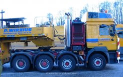 MAN F2000Evo FE600A 8x4/4 Schwerlast-Sattelzugmaschine P. Wirzius 2000-2002