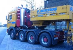 MAN F2000Evo FE600A 8x4/4 Schwerlast-Sattelzugmaschine P. Wirzius 2000-2002