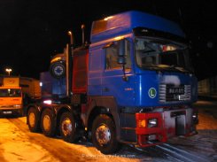 MAN F2000Evo FE600A 8x4/4 Schwerlast-Sattelzugmaschine 2000-2002