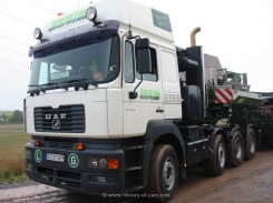 &Ouml;AF F2000 Evo FE460A 8x4/4 Schwerlast-Sattelzugmaschine Manfred Vossmann 2000-2002