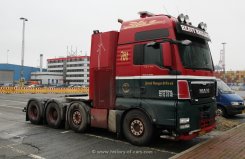 MAN TGX 41.540 XXL 8x4/4 Schwerlast-Sattelzugmaschine Frank Nørager 2007-2012