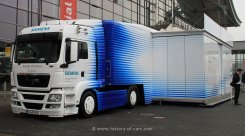 MAN TGX LX 4x2 Sattelzugmaschine Siemens Energy Efficiency Roadshow 2011