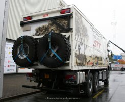 MAN TGS 26.480 BB LX 6x6 Begleittruck Rallye Dakar 2008