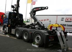MAN TGS 35.480 L 8x4x4 Abrollkipper Hiab Ladekran 2008
