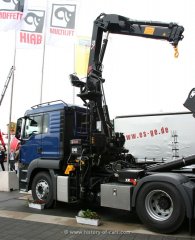 MAN TGS 35.480 L 8x4x4 Abrollkipper Hiab Ladekran 2008