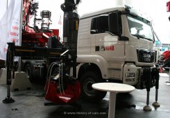 MAN TGS 35.480 L 8x6/4 Sattelzugmaschine Hiab Ladekran 2008