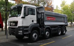 MAN TGS 35.440 M 8x4 Mulden-Hinterkipper 2012
