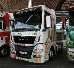 MAN TGX 4x2 XXL Tattoo-Trucks Sattelzugmaschine 2014