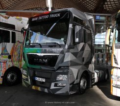 MAN TGX 4x2 XXL Tattoo-Trucks Sattelzugmaschine 2014