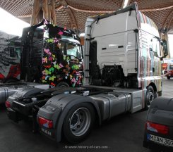 MAN TGX 4x2 XXL Tattoo-Trucks Sattelzugmaschine 2014