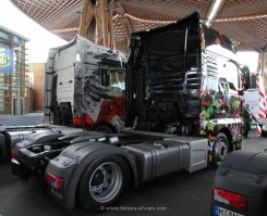 MAN TGX 4x2 XXL Tattoo-Trucks Sattelzugmaschine 2014