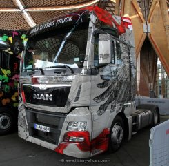 MAN TGX 4x2 XXL Tattoo-Trucks Sattelzugmaschine 2014