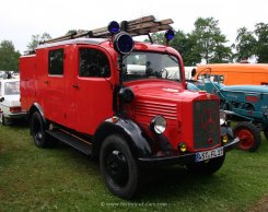 Mercedes-Benz L1500S LLG (leichtes L&ouml;schgruppenfahrzeug) ab 1943: LF8 1941-1944