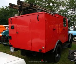 Mercedes-Benz L1500S LLG (leichtes L&ouml;schgruppenfahrzeug) ab 1943: LF8 1941-1944