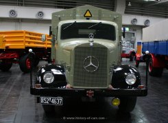 Mercedes-Benz L5000 Pritsche mit hoher Ladebordwand 1950