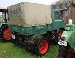 Mercedes-Benz Unimog 401 U25 zwillingsbereift "Froschauge" 1953-1956