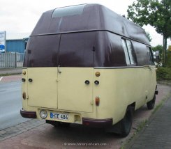 Mercedes-Benz L319/L319D/L405/L406/L407/L408 Kastenwagen Hochdach 1956-1968