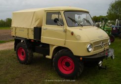 Mercedes-Benz Unimog 411 (411.120) langer Radstand, geschlossenes Fahrerhaus 1963-1974