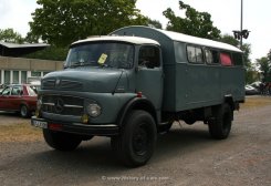 Mercedes-Benz LA710 Gro&szlig;raumkrankenkraftwagen (GKrKw) 1963-1967
