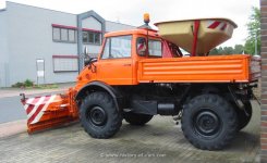 Mercedes-Benz Unimog 403/406 Schneepflug 1963-1990