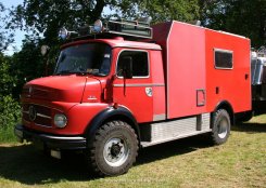 Mercedes-Benz LAF710 Koffer Wohnmobil ex-Feuerwehr 1967-1970