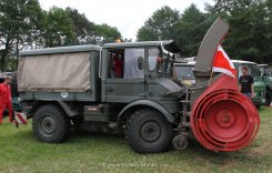 Mercedes-Benz Unimog 406 U80 Schneefr&auml;se Schmidt VF3 1970