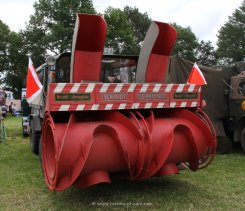 Mercedes-Benz Unimog 406 U80 Schneefr&auml;se Schmidt VF3 1970