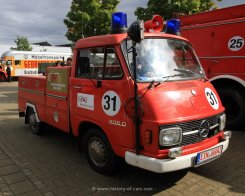 Mercedes-Benz L206D VFL (Vorausl&ouml;schfahrzeug) Feuerwehr 1973
