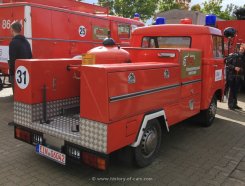 Mercedes-Benz L206D VFL (Vorausl&ouml;schfahrzeug) Feuerwehr 1973