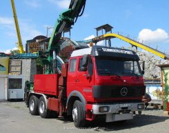 Mercedes-Benz 2644 (NG85) Pritsche Ladekran 1985-1988