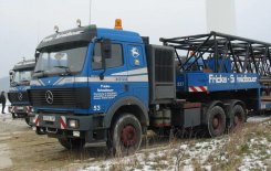 Mercedes-Benz SK 3050 S 6x4 Schwerlast-Sattelzugmaschine Fricke Schmidbauer 1993-1994 (?)