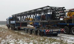 Mercedes-Benz SK 3050 S 6x4 Schwerlast-Sattelzugmaschine Fricke Schmidbauer 1993-1994 (?)