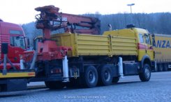 Mercedes-Benz SK 2650 K 6x4 Kipper mit Ladekran Schwenker 1992-1994