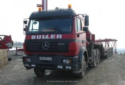 Mercedes-Benz SK94 2644S 6x4 Sattelzugmaschine mit Ladekran Buller 1994-1998