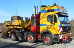 Mercedes-Benz SK94 3553S 8x4/4 Schwerlast-Sattelzugmaschine P.Wirzius 1994-1998
