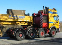 Mercedes-Benz SK94 3553S 8x4/4 Schwerlast-Sattelzugmaschine P.Wirzius 1994-1998