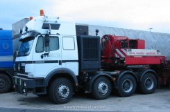 Mercedes-Benz SK94 3553S 8x4/4 Schwerlast-Sattelzugmaschine Spedition M&uuml;ller 1994-1998