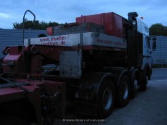 Mercedes-Benz SK94 3553S 8x4/4 Schwerlast-Sattelzugmaschine Spedition M&uuml;ller 1994-1998