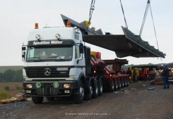 Mercedes-Benz SK94 3553S 8x4/4 Schwerlast-Sattelzugmaschine Spedition M&uuml;ller 1994-1998