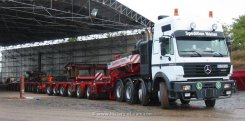 Mercedes-Benz SK94 3553S 8x4/4 Schwerlast-Sattelzugmaschine Spedition M&uuml;ller 1994-1998