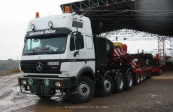 Mercedes-Benz SK94 3553S 8x4/4 Schwerlast-Sattelzugmaschine Spedition M&uuml;ller 1994-1998