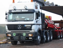 Mercedes-Benz SK94 3553S 8x4/4 Schwerlast-Sattelzugmaschine Spedition M&uuml;ller 1994-1998