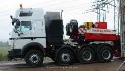 Mercedes-Benz SK94 3553S 8x4/4 Schwerlast-Sattelzugmaschine Spedition M&uuml;ller 1994-1998
