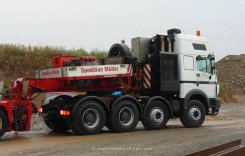 Mercedes-Benz SK94 3553S 8x4/4 Schwerlast-Sattelzugmaschine Spedition M&uuml;ller 1994-1998