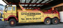 Mercedes-Benz SK94 6x6 Abschleppwagen Spickermann 1994-1998