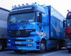 Mercedes-Benz Actros 1853 Megaspace 4x2 Sattelzugmaschine "Blaue Lagune" 1996-2002