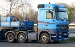 Mercedes-Benz Actros 2543 Megaspace 6x2/4 Sattelzugmaschine Mahlstedt 1996-2002
