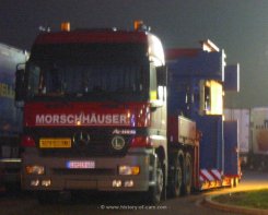 Mercedes-Benz Actros 2548 L 6x2/4 Sattelzugmaschine Morschh&auml;ser 1996-2002