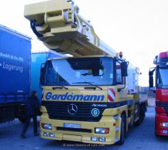 Mercedes-Benz Actros 2640 L flaches Dach 8x4x4 Arbeitsb&uuml;hne Gardemann 1996-2002