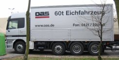 Mercedes-Benz Actros 2653 L 8x4/4 OAS 60t Eichfahrzeug 1996-2002